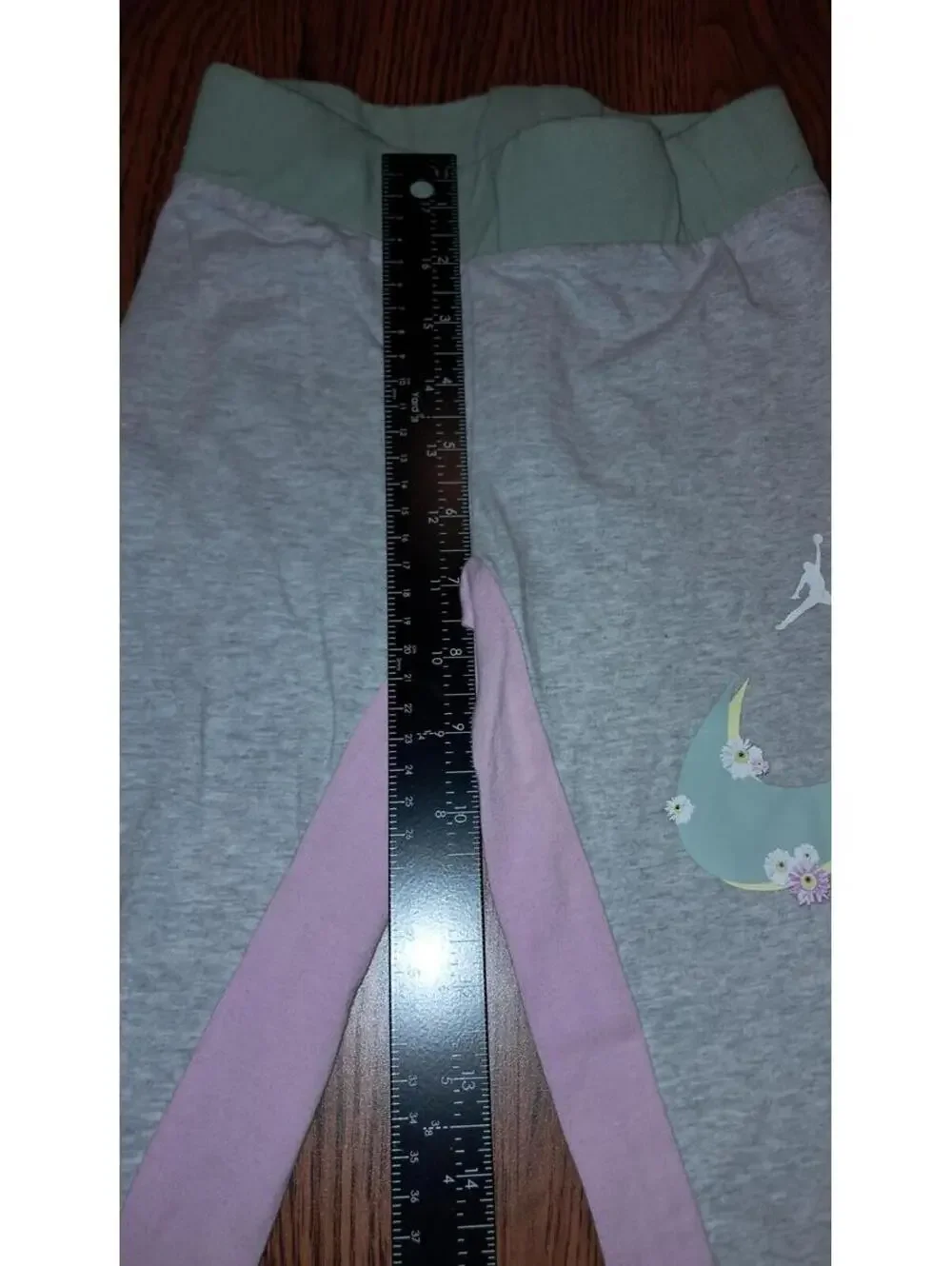 Nike Air Jordan Girls Leggings Pjnk‎ And Grey Athletic Small 8-10